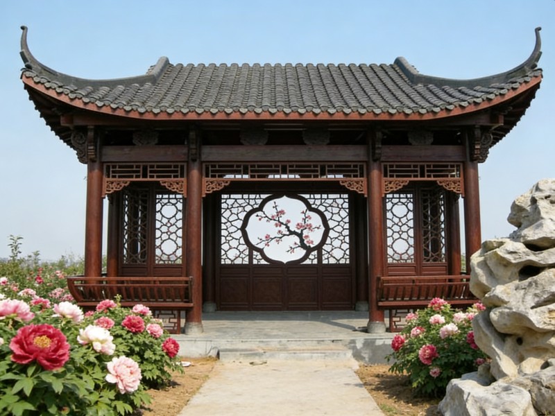 广西防腐木方亭